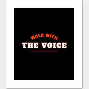 Walk with the voice - I vote yes Posters and Art